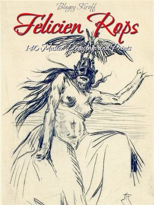 cover image of Felicien Rops-- 140 Master Drawings and Prints